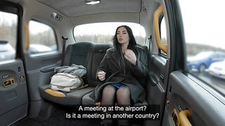 Making friends with a cab driver leads to a hot fucking