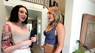 Compilation of threesome with the best fucking wives