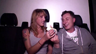 Guy finds the Germany lovely in the park and involves her in sex