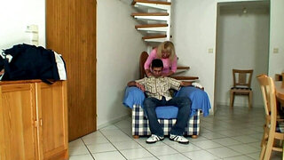 Wifey dealing with a younger cock in a cheating movie