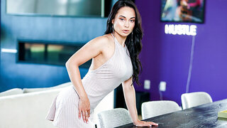 Crystal Rush is rushing to get fucked by this horny dude