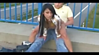 Public pulverize on highway bridge