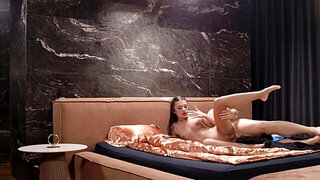 Amazing hippie hoe opens her legs for a new big dick daddy