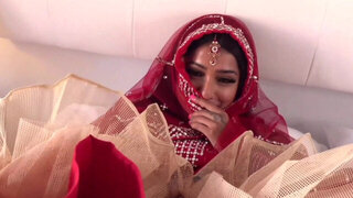 Desi bride dazzles her father-in-law before the wedding