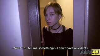 Debt repayment procedure takes chick to fool around