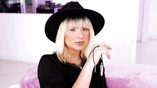 Fun hat blonde getting fucked on all fours, silly