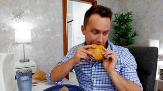 After dinner Lulu Chu wants sex with the guest Van Wylde