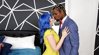 Callie Brooks watches her stepdaughter get blacked