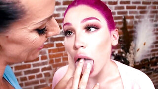 Powering thru a hurricane of sexual LESBIAN fury