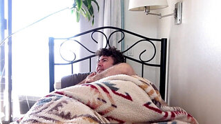 Curvy MILF wears lingerie and rides her horny stepson