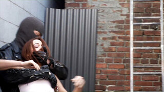 Finding a redheaded bitch and taking her to the storage room