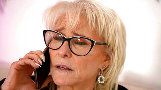 Old muff tries her first BBC and loves every second of it!