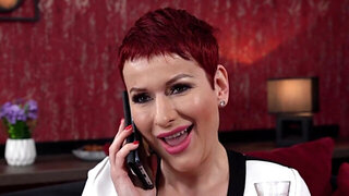 Liza Pinelli smirks as black cock penetrates her hole