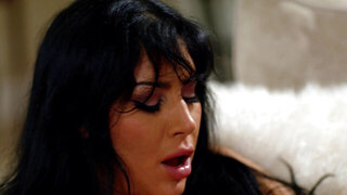 This dick is way too big for this teen but she soldiers on