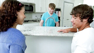 Nicole Luva cheating on her boyfriend with a BWC