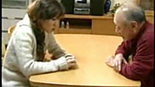 Asian is penetrated by the enticed geezer