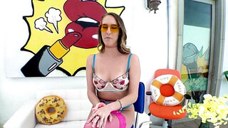 Cadence Lux gets her pussy pumped by a huge penis