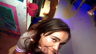 Naudi Nala has a trimmed pussy and a desire to fuck in public