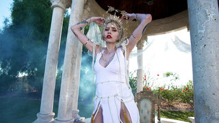 Kyaa Chimera gets worshipped in a kinky video