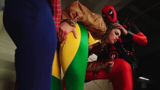 Derrick Pierce and Xander Corvus are banging Allie Haze