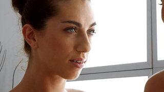 Sapphic sluts with crazy bodies fucking each other hard