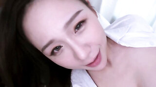 Horny MILF from Asia is orgasming and loving everything