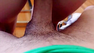 Girls with the sexiest eyes possible sucks dick in POV