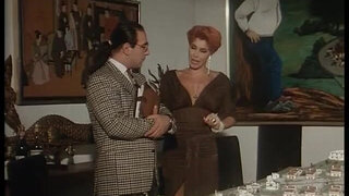 Female with nice boobies is penetrated in her rear