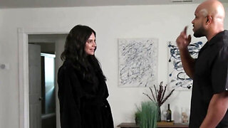 Violet Starr sucks a massive dick and gets fucked hard