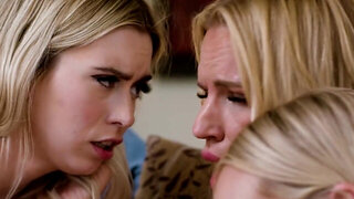 Lesbian stunners leave viewers begging for more