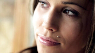 Sexy lady can't stop caressing her unforgettable pussy