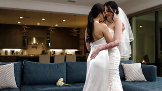 Scissoring fun for Charlotte Sins and Melissa Stratton