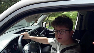 Blonde woman is getting fucked in front of a cuckold