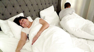 Submissive older gal is in love with that younger cock