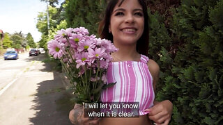 South American hottie with tattoos is going to fuck HAPPILY