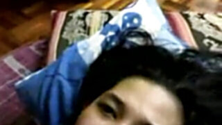 Indonesian teenager with her beau