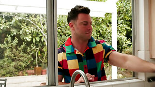 Tight blonde shows what she can do on the fucking floor