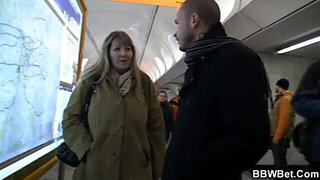 Insatiable man picks up big ultra-ultra-cutie