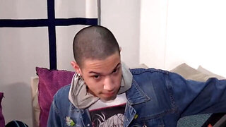 Horny dudes Antu Burghos and Nick Bianco bang on camera