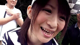 Playing golf is so much fun with big dicks to your face