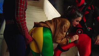 Derrick Pierce and Xander Corvus are banging Allie Haze