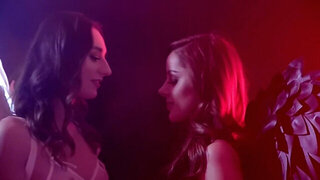 Dude gets to celebrate SVD with two sensational women