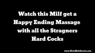 Gloryhole Secrets Faith giving arse-violate to strangers