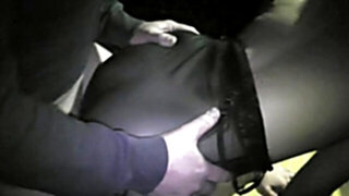 Tia Dogging on the Beach at night