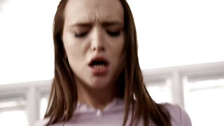 Nothing can stop this teen from fucking her own stepdad