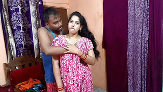 Married Desi bitch with a great body fucked by her hubby