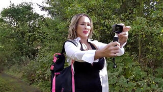 Lost MILF gets used by a fake car mechanic's fat cock