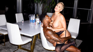 Addictive blonde MILF granted endless black dick for unforgettable porn