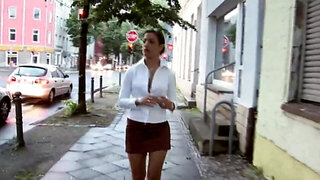 Euro girls with hot asses are going to fuck each other anally