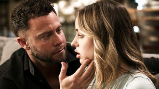 Inked girl is going to bounce on a hard cock in a hot vid